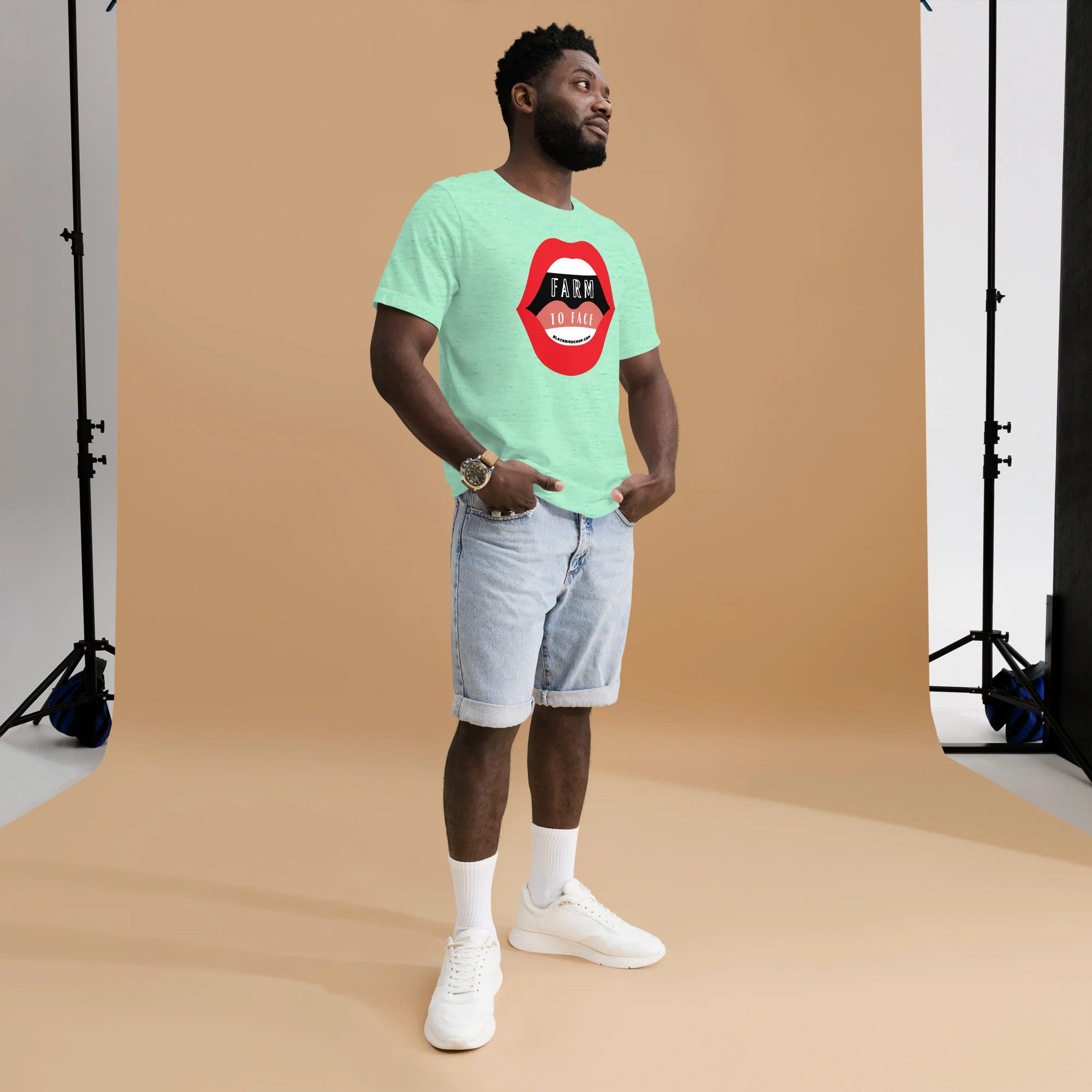 Farm to Face Unisex Tee - Image 16
